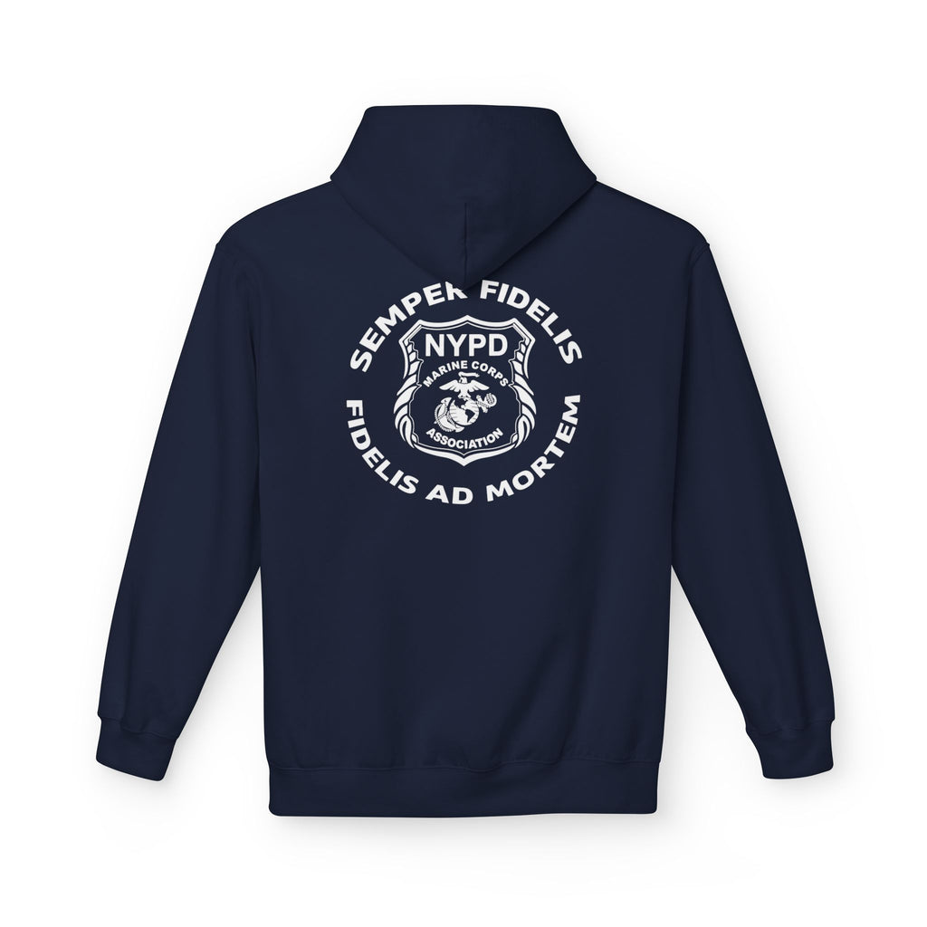 NYPD Semper Fidelis Back-Print Hoodie — Police Tribute Fleece