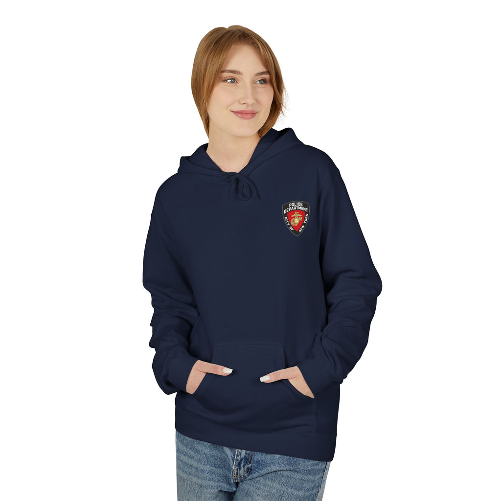 NYPD Semper Fidelis Back-Print Hoodie — Police Tribute Fleece