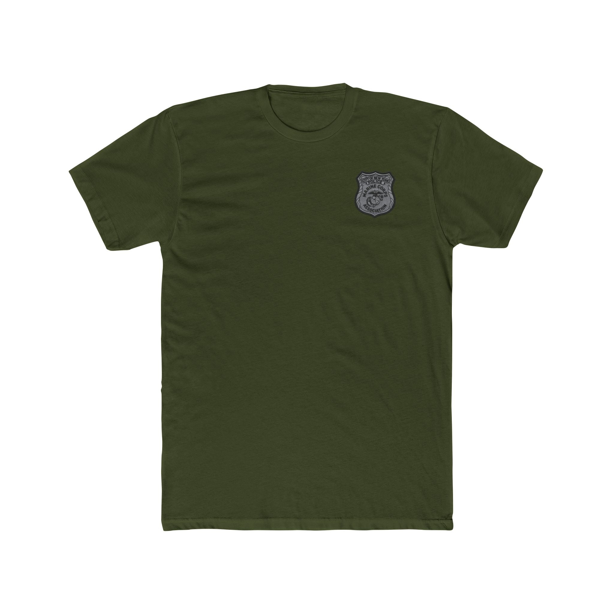 NYPD Marines  Shield T-Shirt (Front Shield Only)