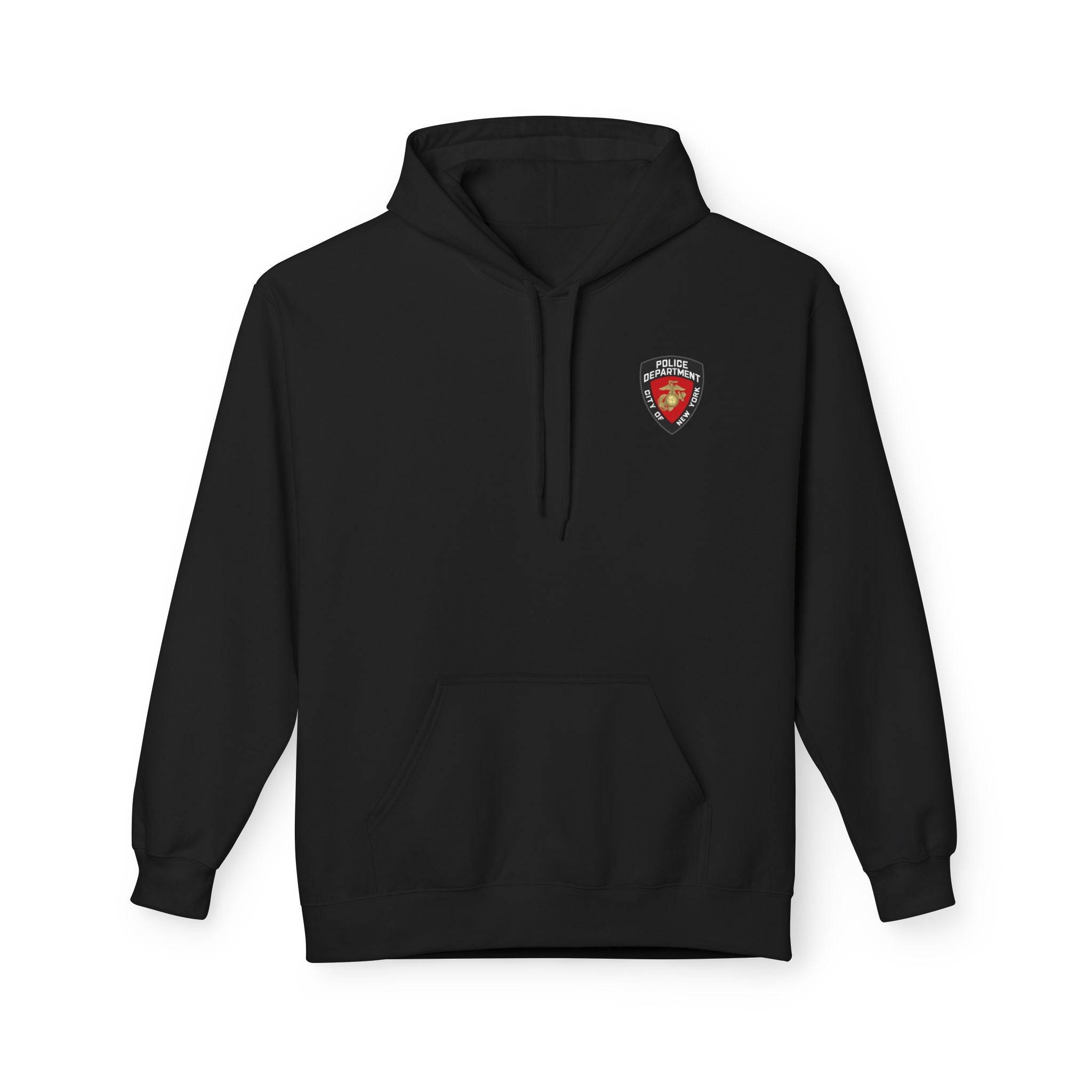 NYPD Semper Fidelis Back-Print Hoodie — Police Tribute Fleece