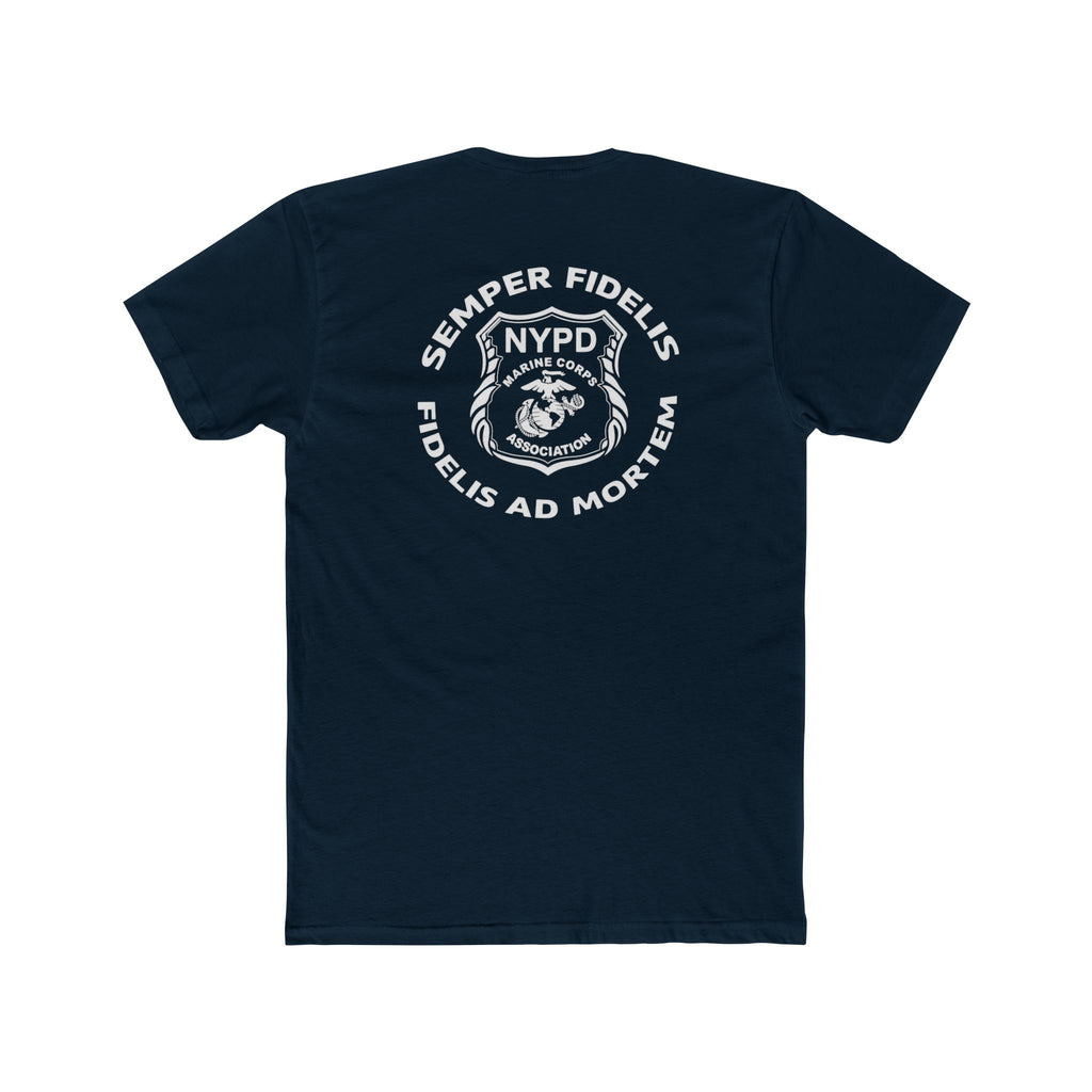 Firefighter Shield T‑Shirt — Hero Badge Chest Logo Cotton Tee