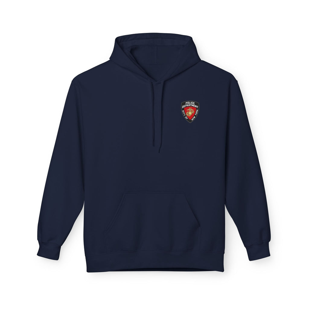 NYPD Semper Fidelis Back-Print Hoodie — Police Tribute Fleece